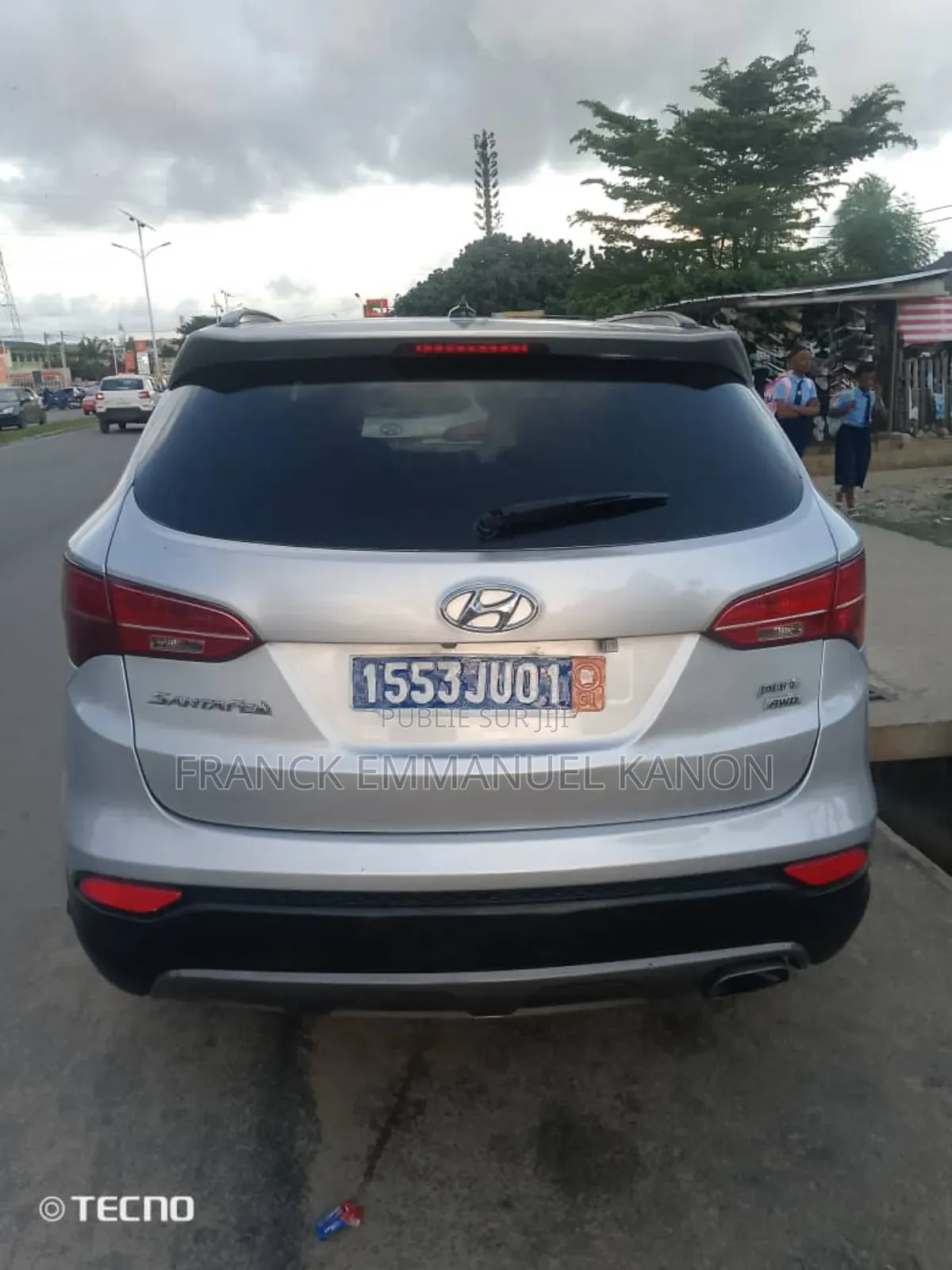 Hyundai Santa Fe Limited 4dr SUV AWD (3.3L 6cyl 6A) 2015 Argenté
