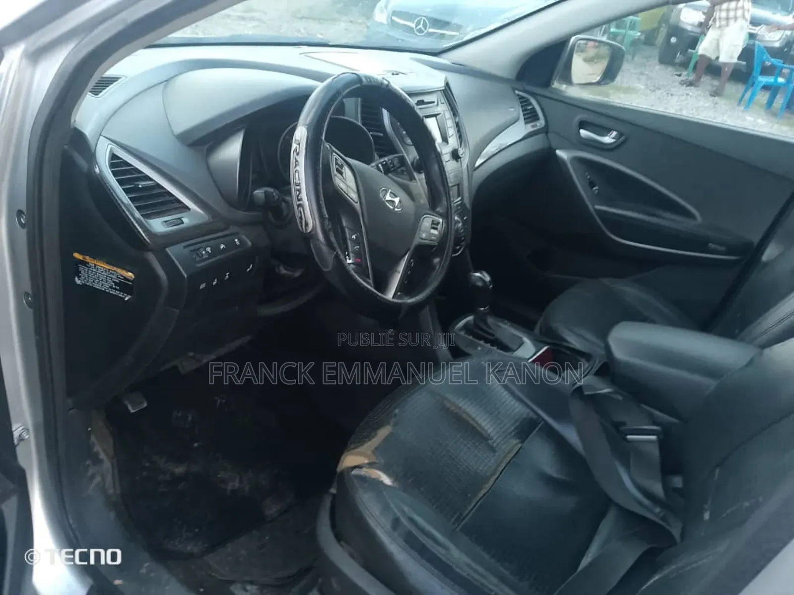 Hyundai Santa Fe Limited 4dr SUV AWD (3.3L 6cyl 6A) 2015 Argenté