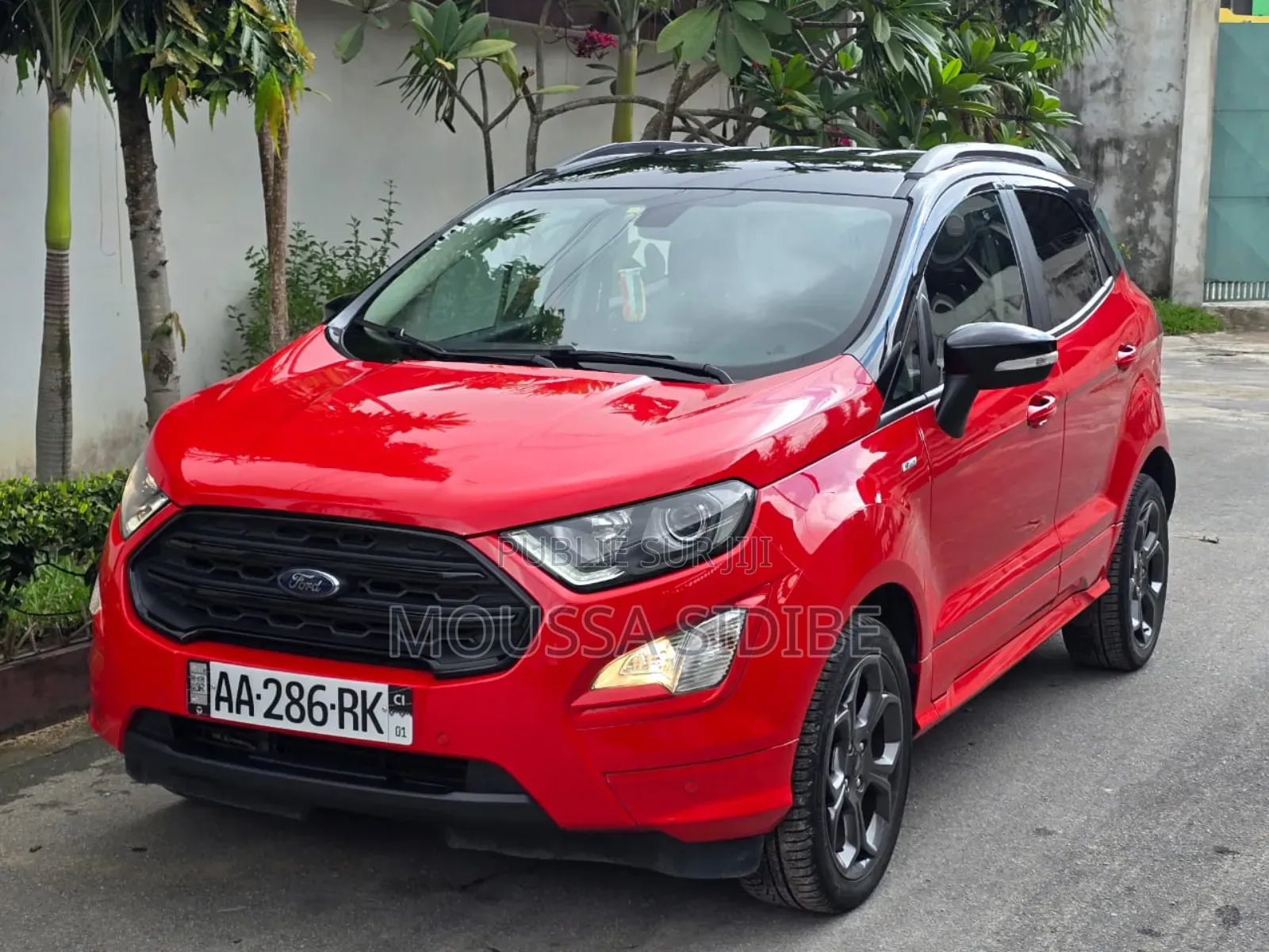 Ford Ecosport S 4x4 2020 Rouge