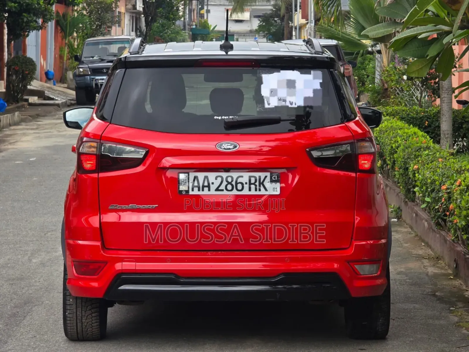 Ford Ecosport S 4x4 2020 Rouge