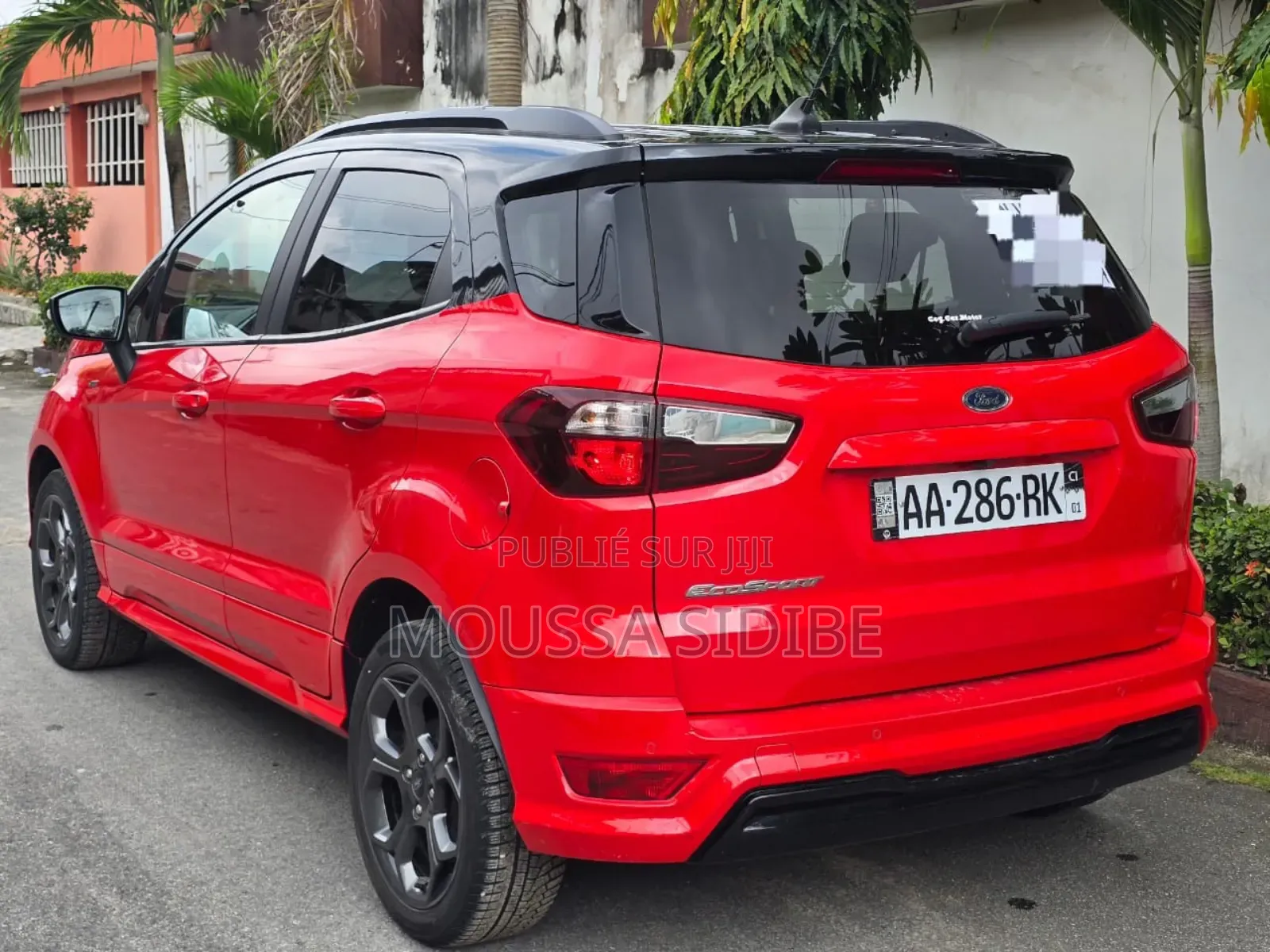 Ford Ecosport S 4x4 2020 Rouge