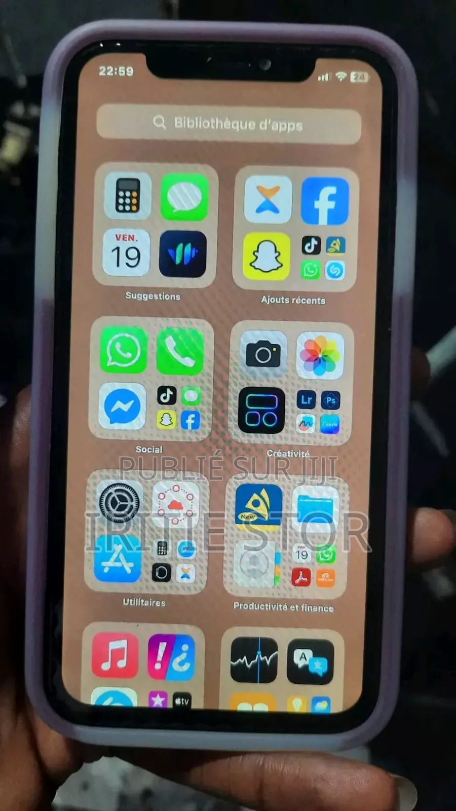 Apple iPhone 11 64 GB Jaune