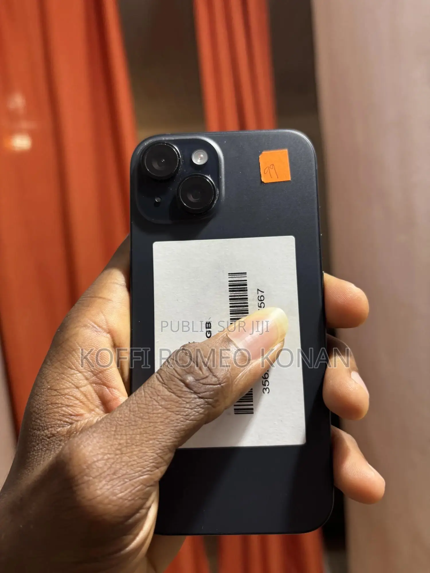 New Apple iPhone 15 128 GB Black