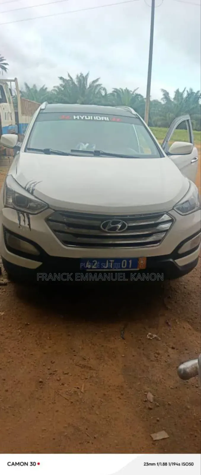 Hyundai Santa Fe Sport 2.0T 2013 Blanc