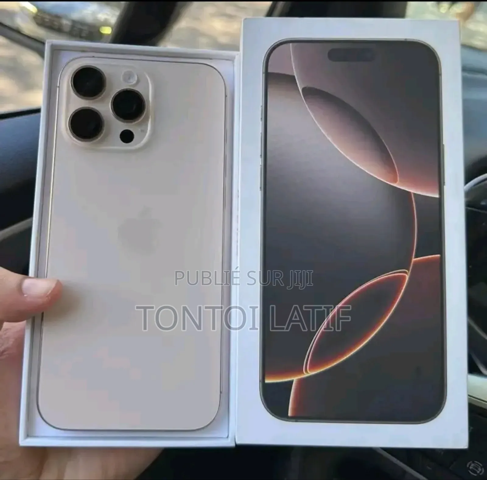 New Apple iPhone 15 Pro Max 256 GB Blanc