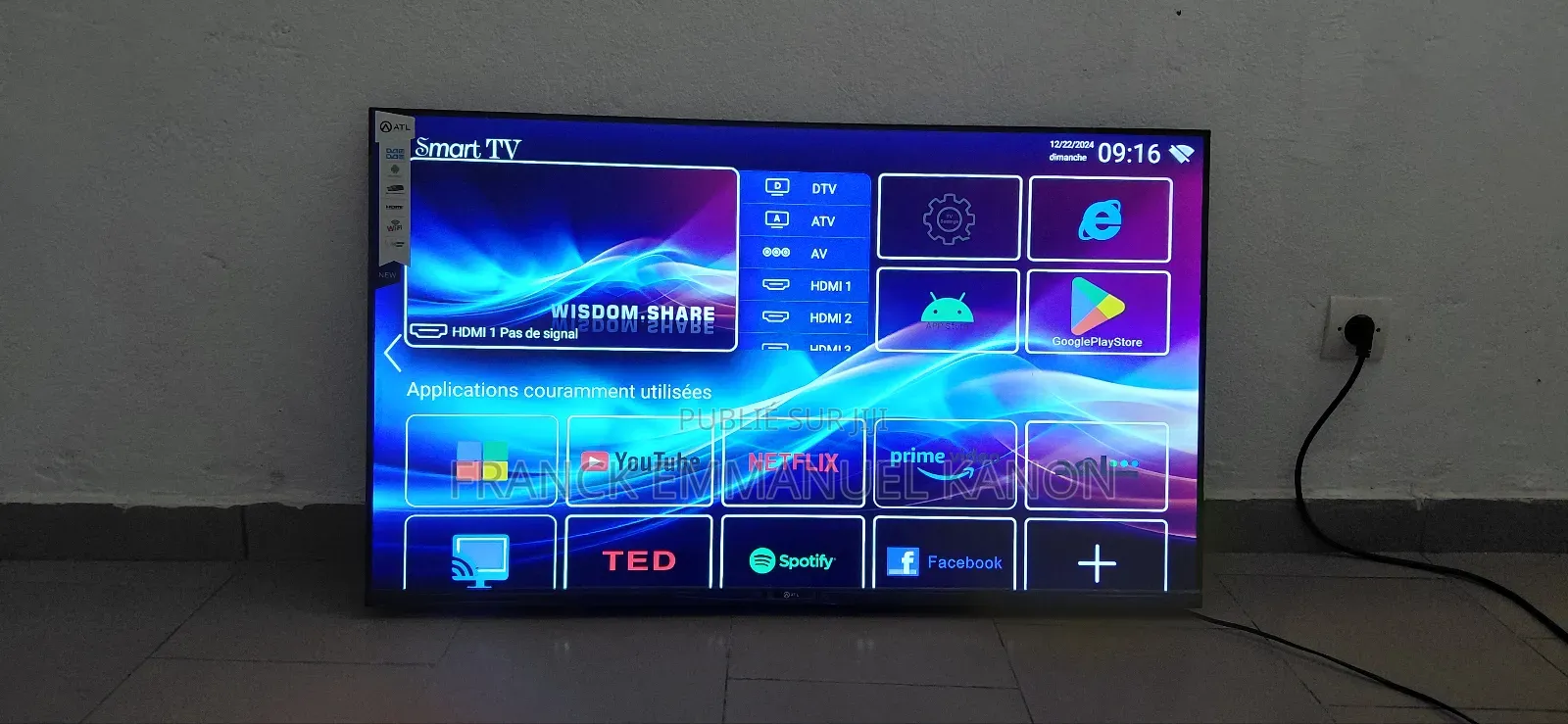 Télévision Atl 43 Pouces