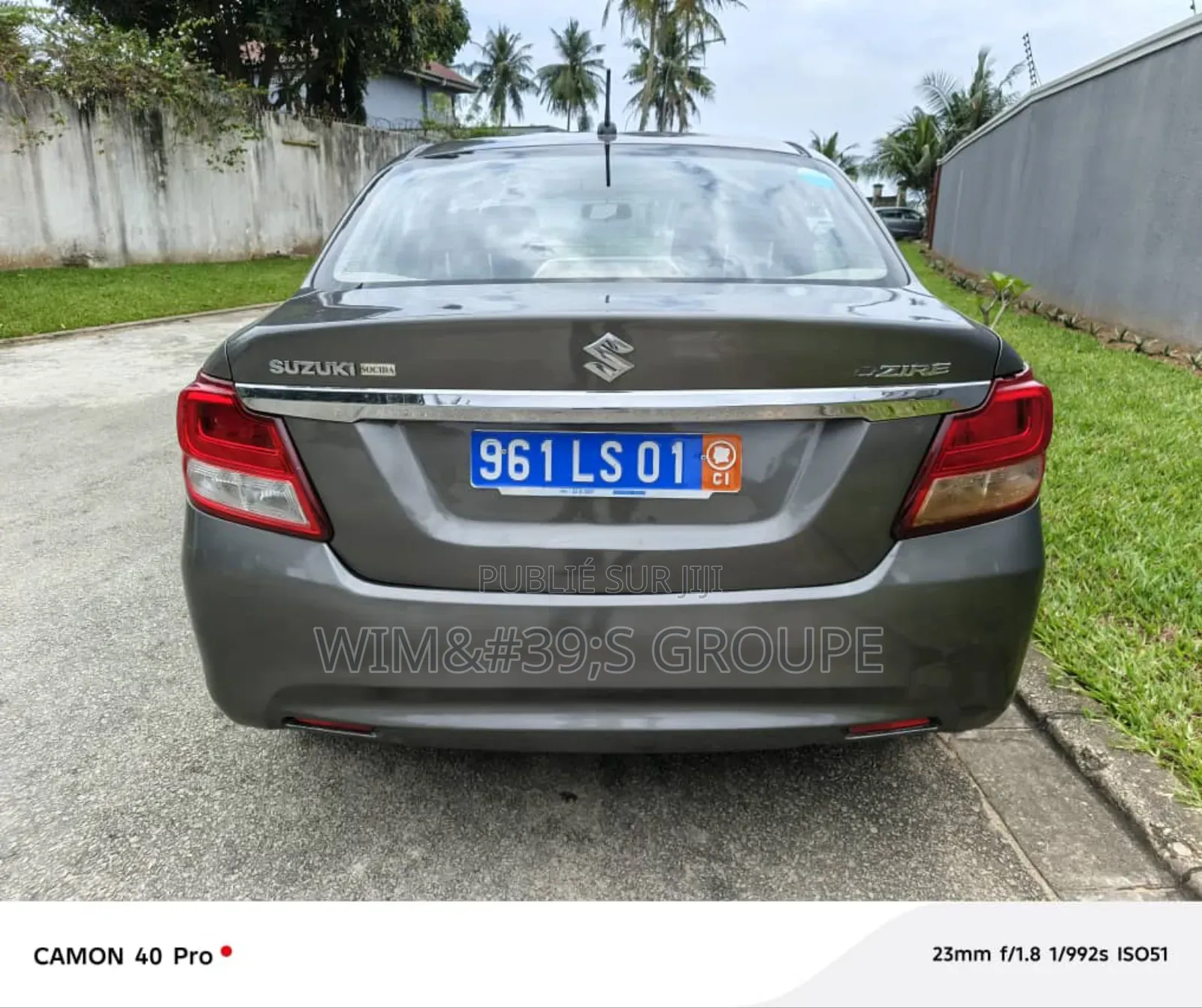 Suzuki Dzire 2023 Gris