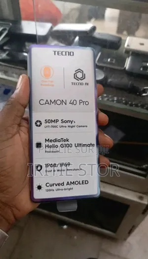 Photo - New Tecno Camon 40 Pro 256 GB Gris