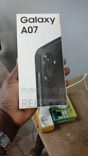 Photo - New Samsung Galaxy A07 4G 64 GB Black