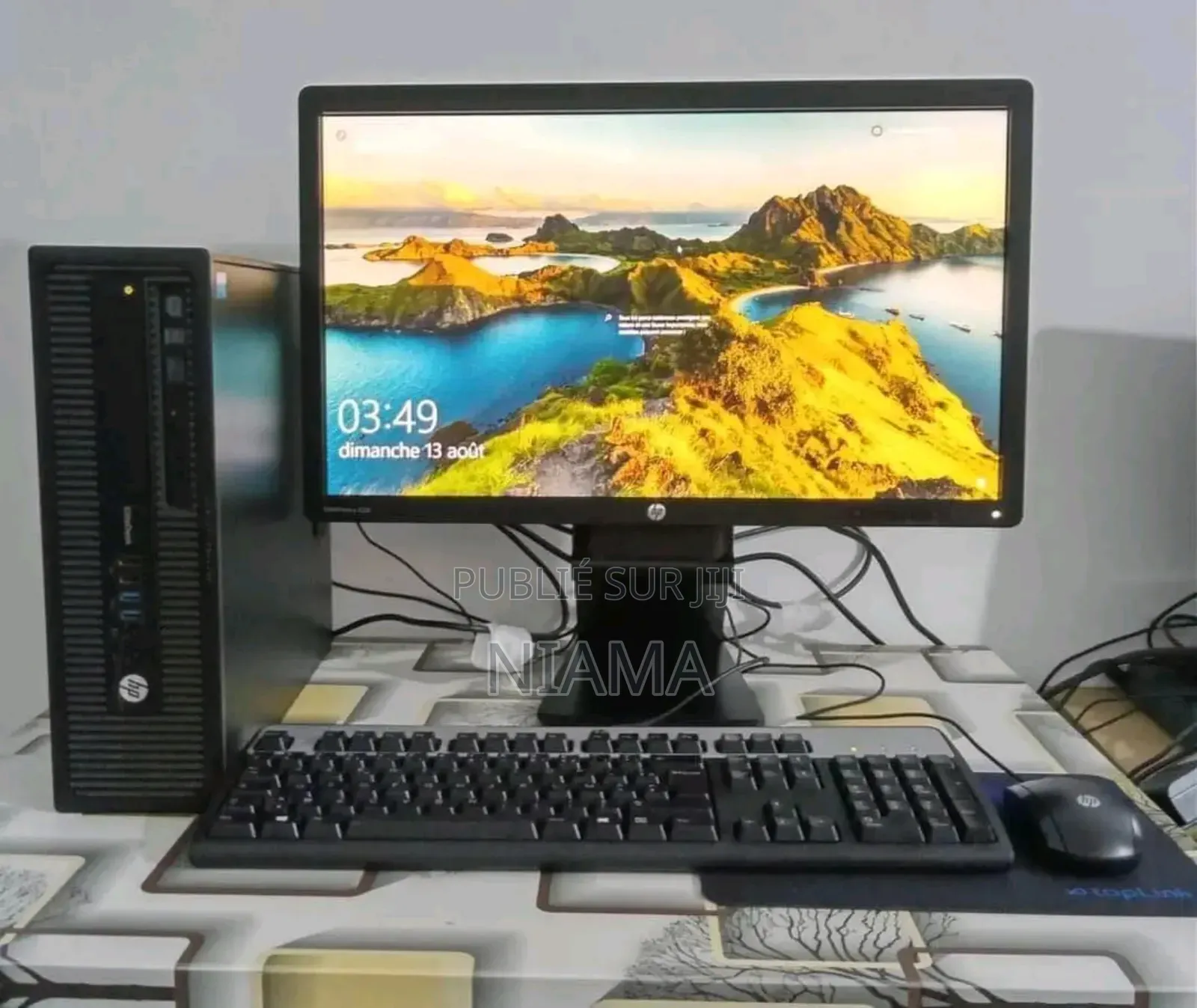 New Ordinateur de bureau HP 200 G4 8GB Intel Core i5 HDD 500GB