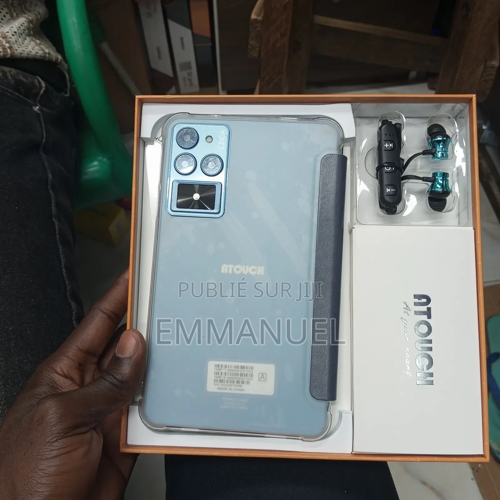 New Atouch A-Pad 3 256 GO Blue