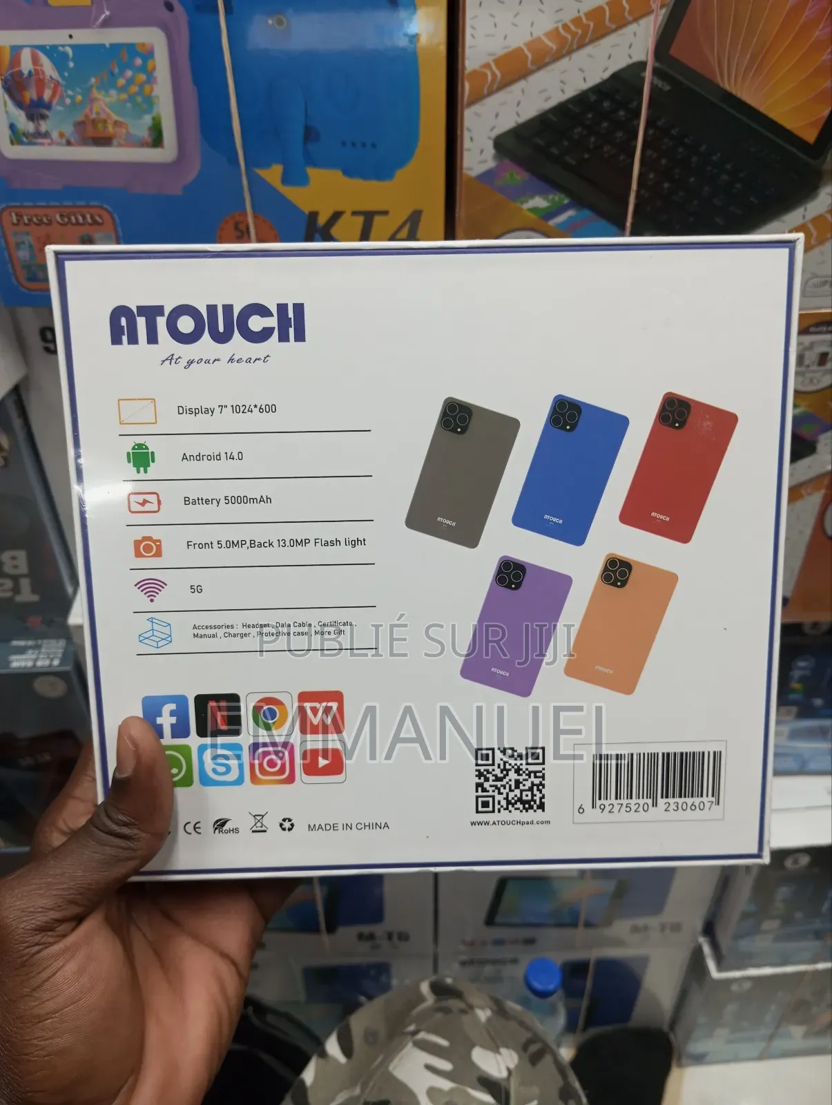 New Atouch KT37 256 GO Blue