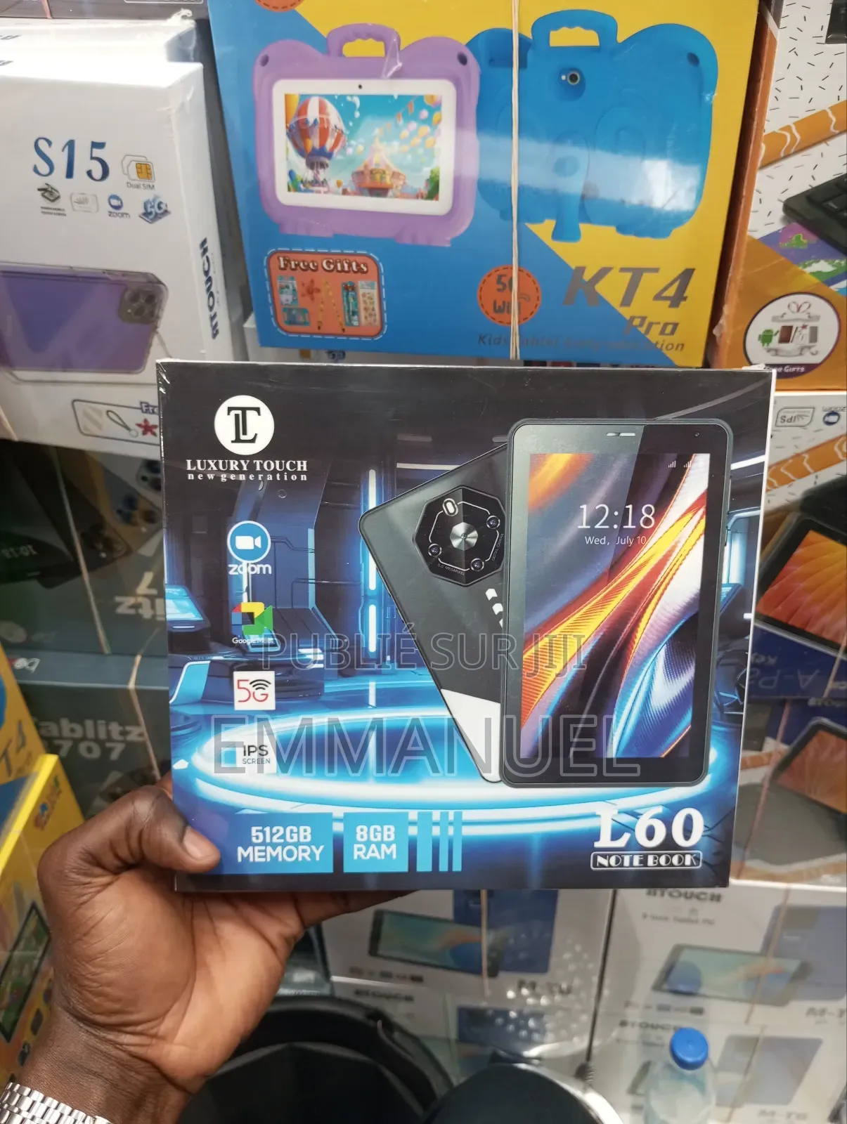 New Luxury Touch E825 512 GO