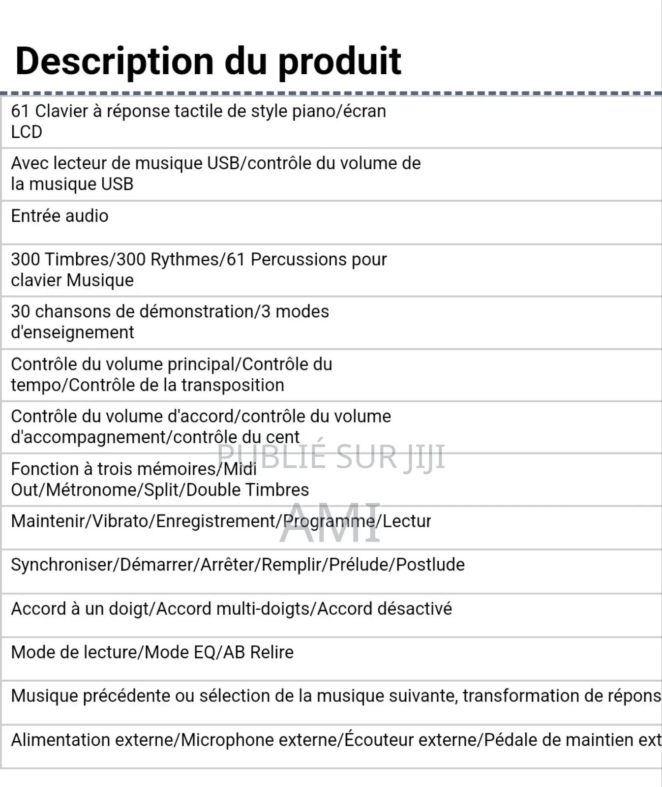Piano Pour Débutant Et Intermédiaire Neuf Dans Son Emballage D'origine