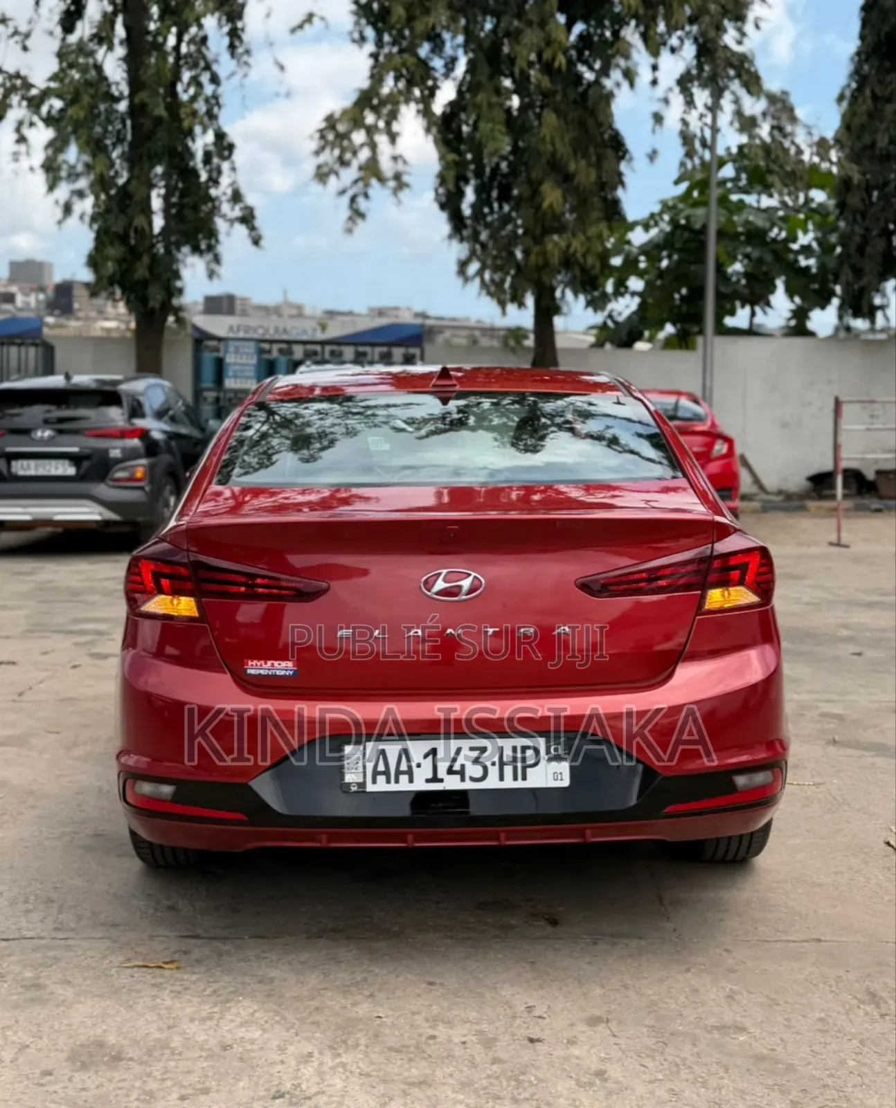 Hyundai Elantra Limited 2020 Rouge