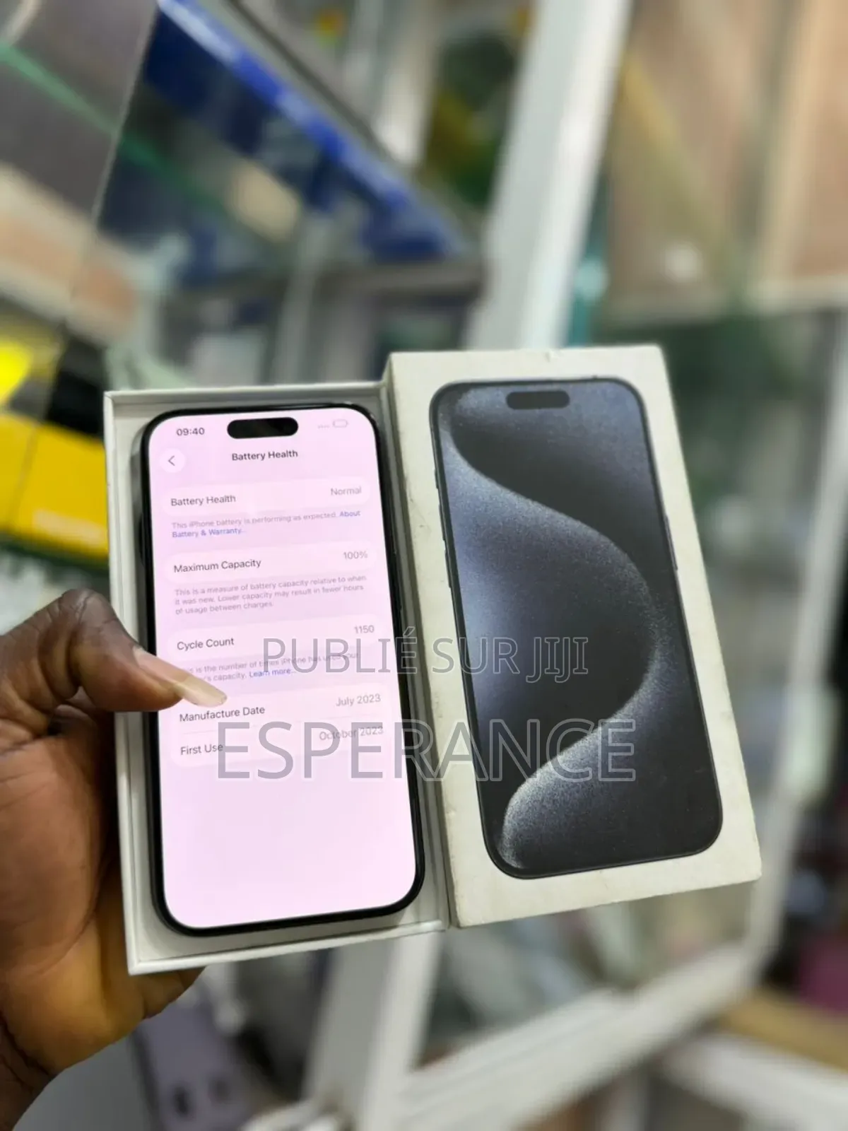 Apple iPhone 15 Pro 128 GB Gris