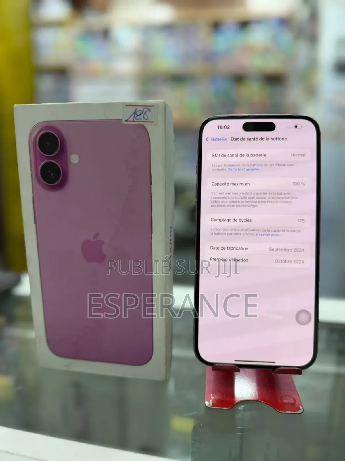 Apple iPhone 16 Plus 128 GB Rose