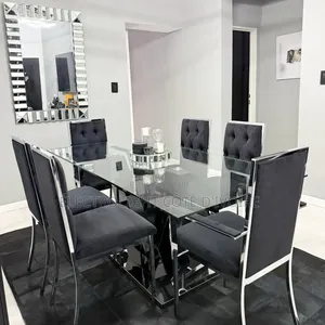 Photo - Table À Manger Vitrée 6 Places