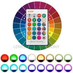 Ampoule RGBW Ir Telecommande