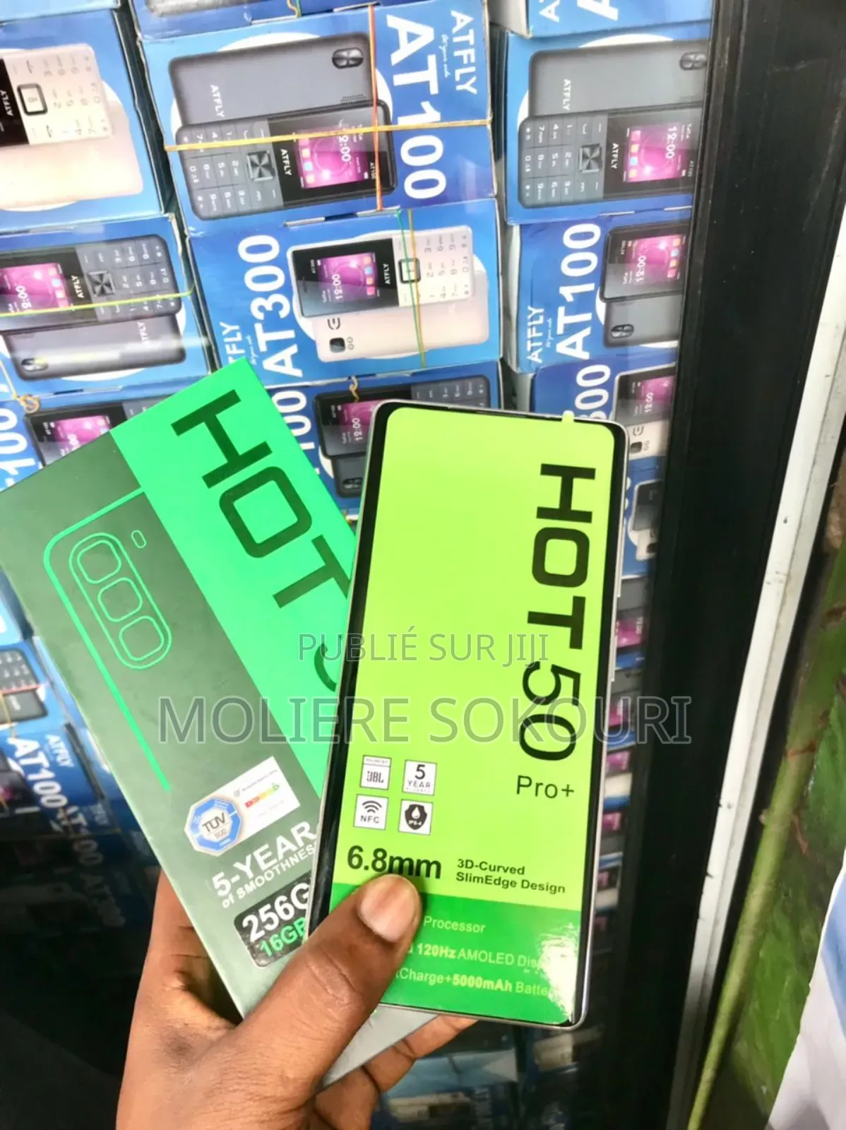 New Infinix Hot 50 Pro+ 4G 256 GB Gris
