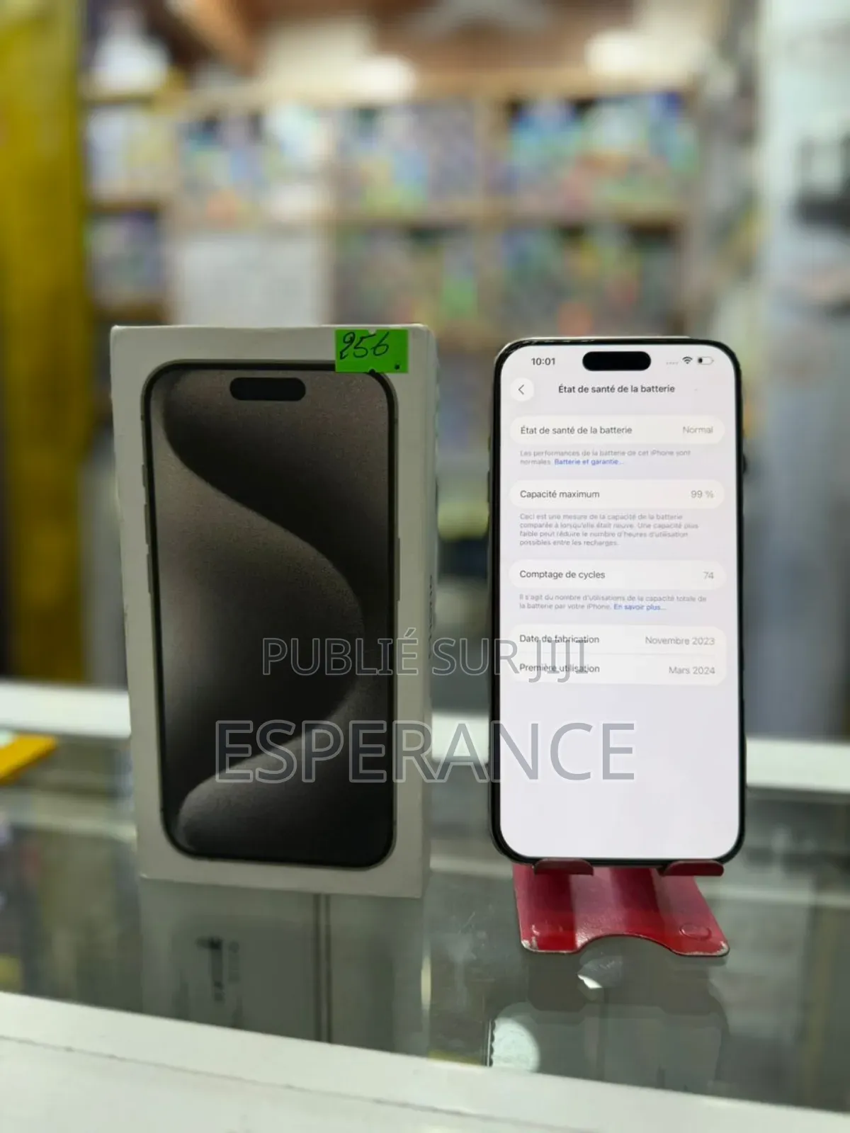 Apple iPhone 15 Pro Max 256 GB Gris