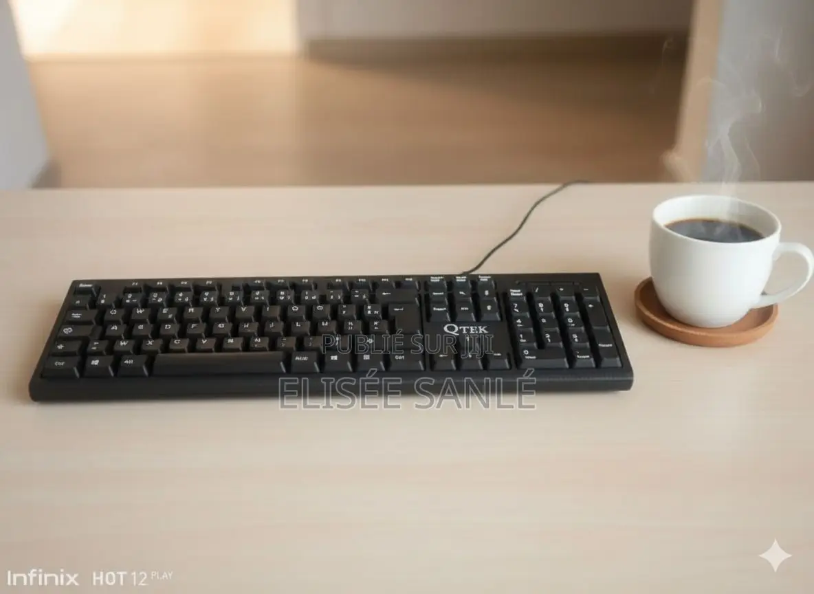 **Clavier Filaire Qtek Dike Dk200bk