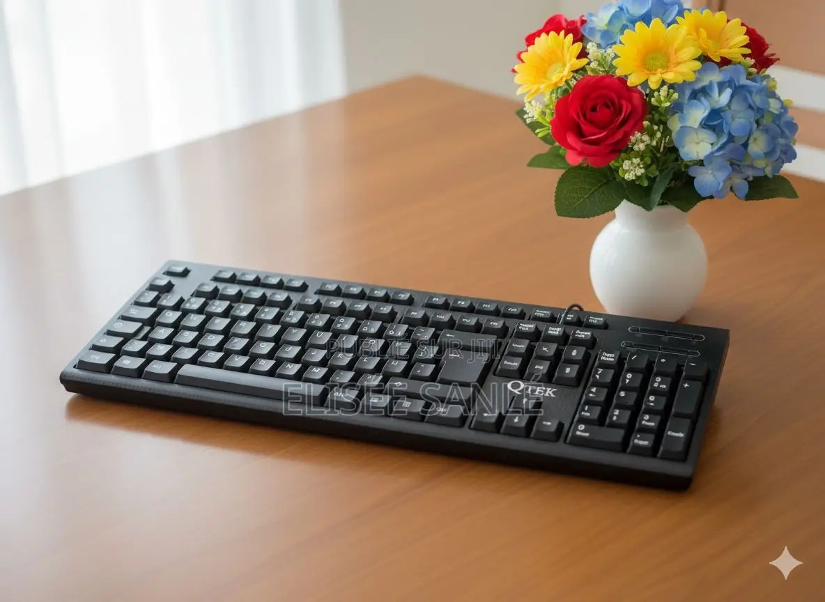 **Clavier Filaire Qtek Dike Dk200bk