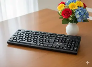 **Clavier Filaire Qtek Dike Dk200bk