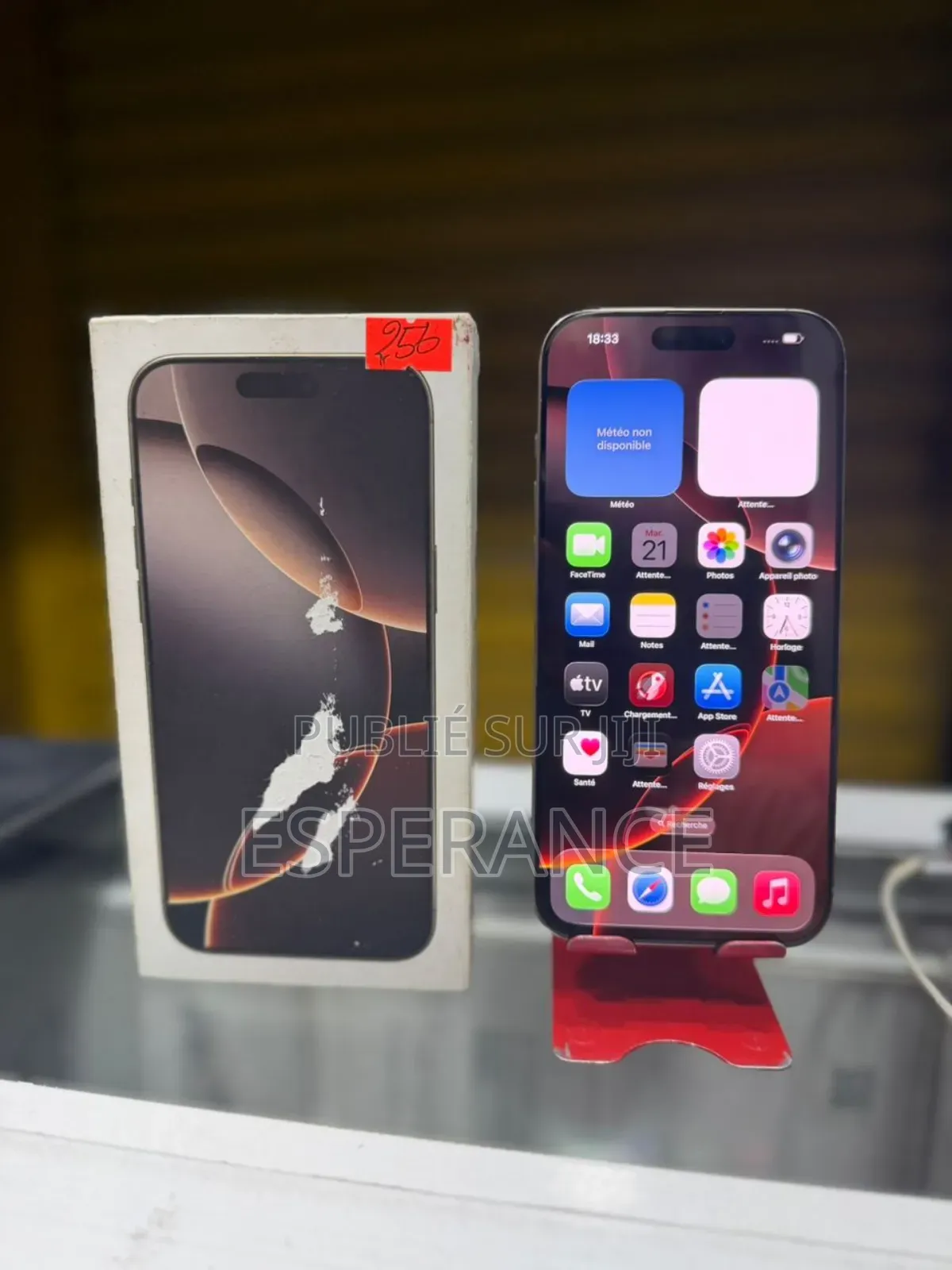 Apple iPhone 16 Pro Max 256 GB Or rose