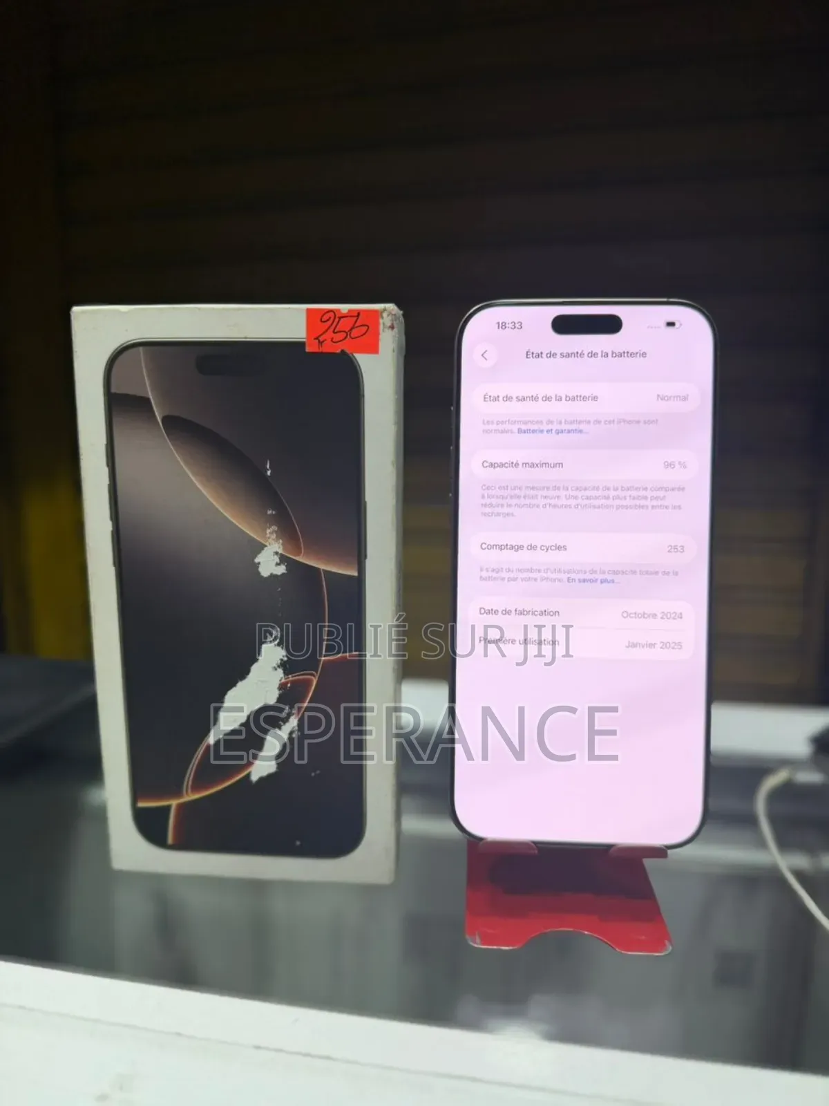 Apple iPhone 16 Pro Max 256 GB Or rose