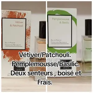 Photo - Vétiver/Patchouli; Pemplemousse/Basilic Edp