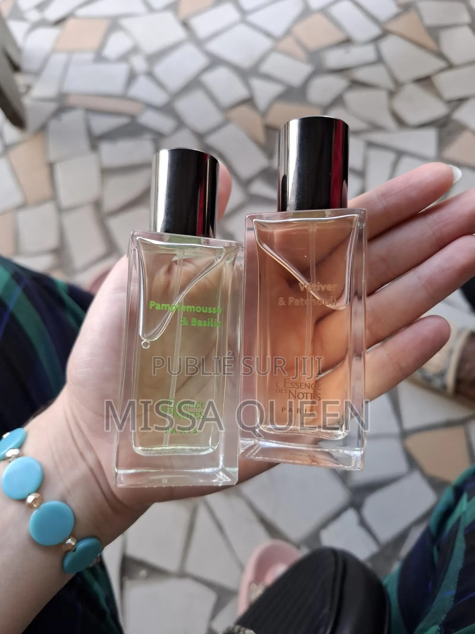 Vétiver/Patchouli; Pemplemousse/Basilic Edp