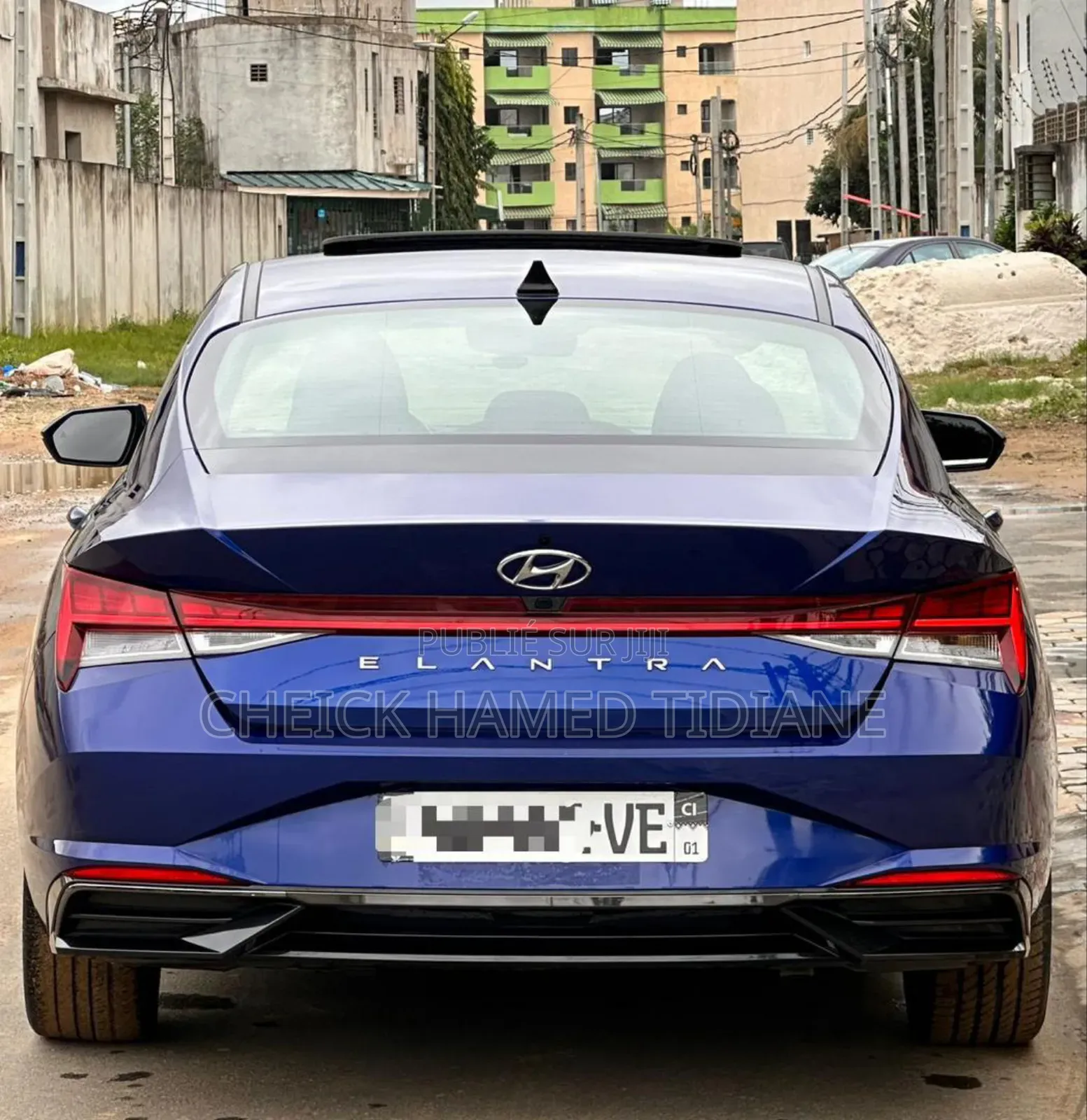 Hyundai Elantra 2022 Blue