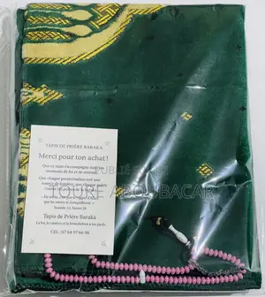 Tapis De Prière + Chapelet