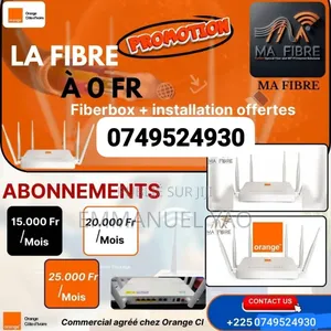 Fibre Optique Orange, Internet Illimité