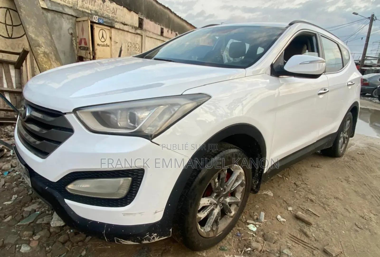 Hyundai Santa Fe SE AWD 2017 Blanc