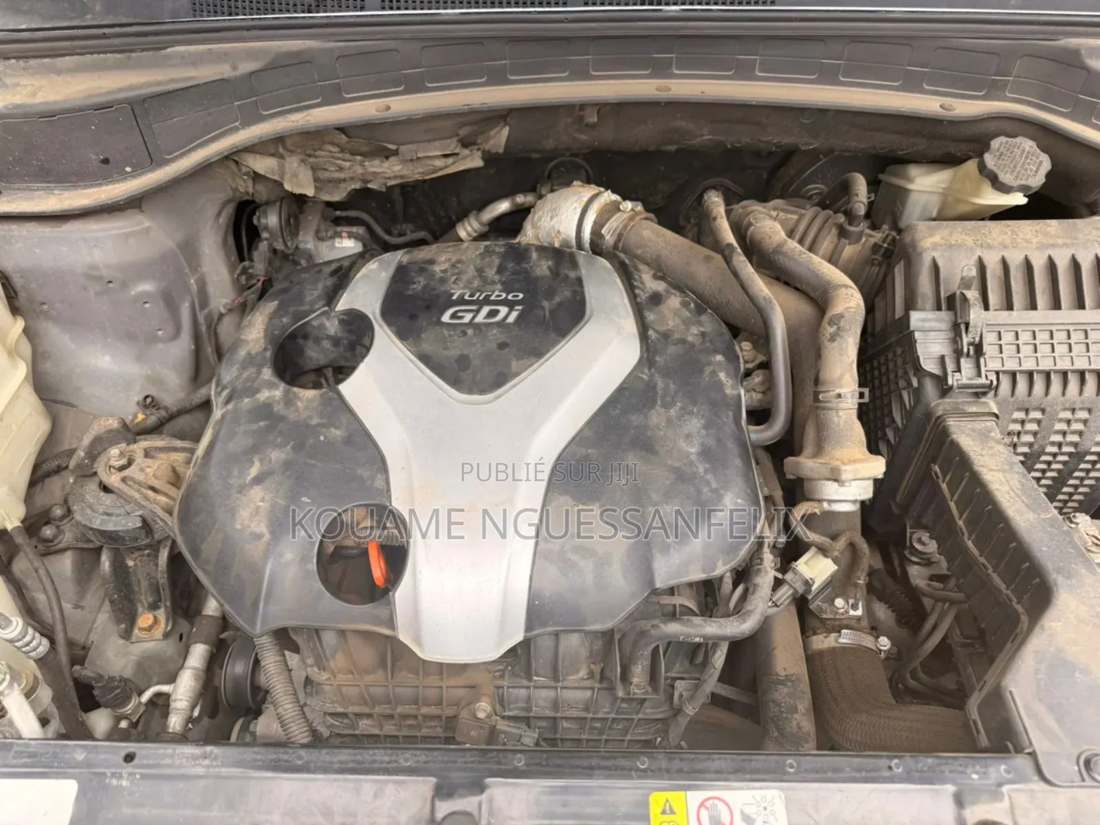 Hyundai Santa Fe 2016 Doré