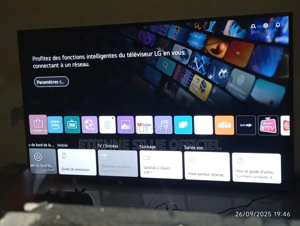 Télévision Lg Led Web Os -86 Pouces