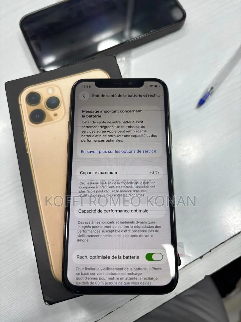Apple iPhone 11 Pro 256 GB Doré