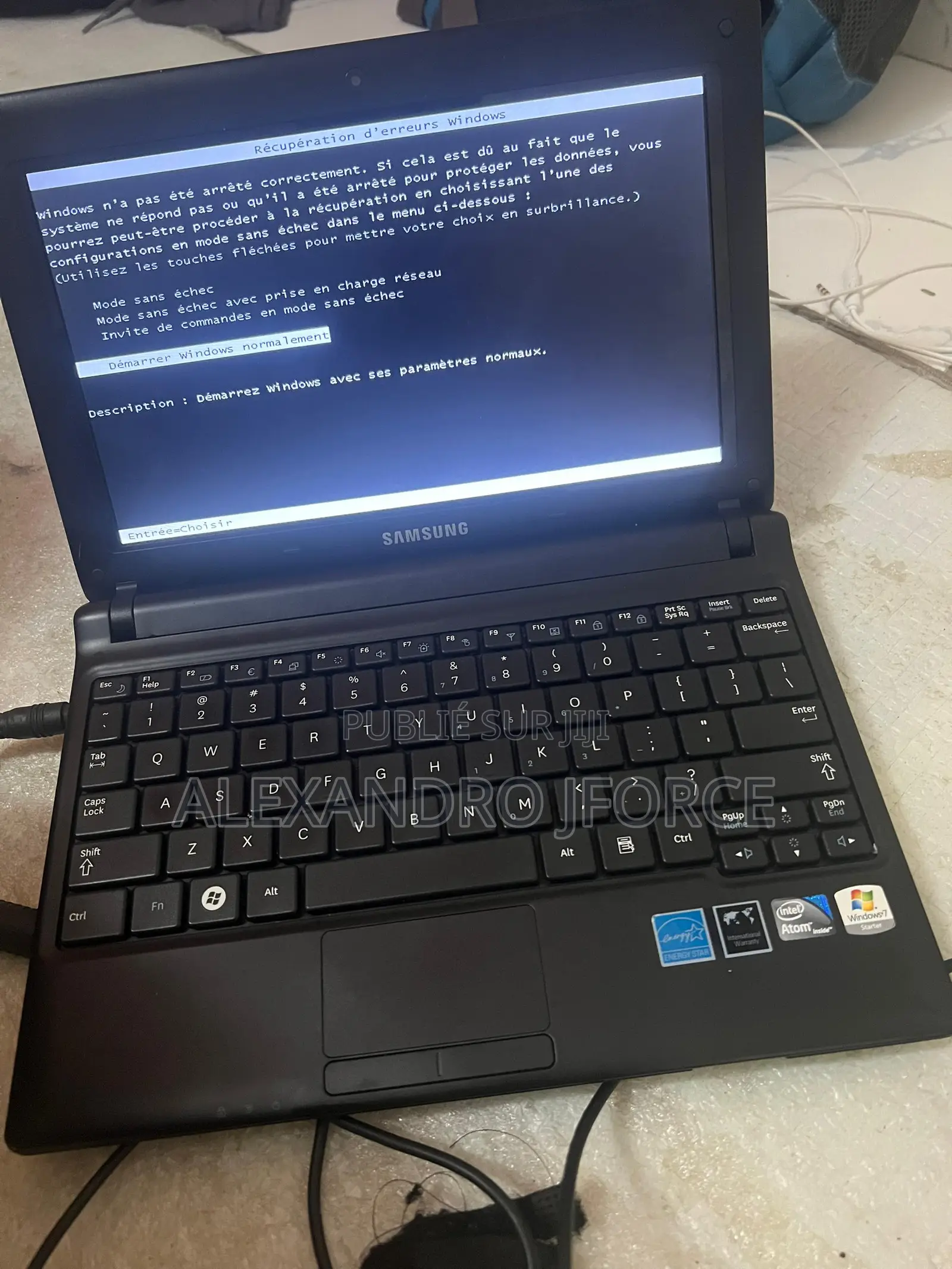 Ordinateur Portable Samsung NC110 2GB Intel Atom HDD 256GB