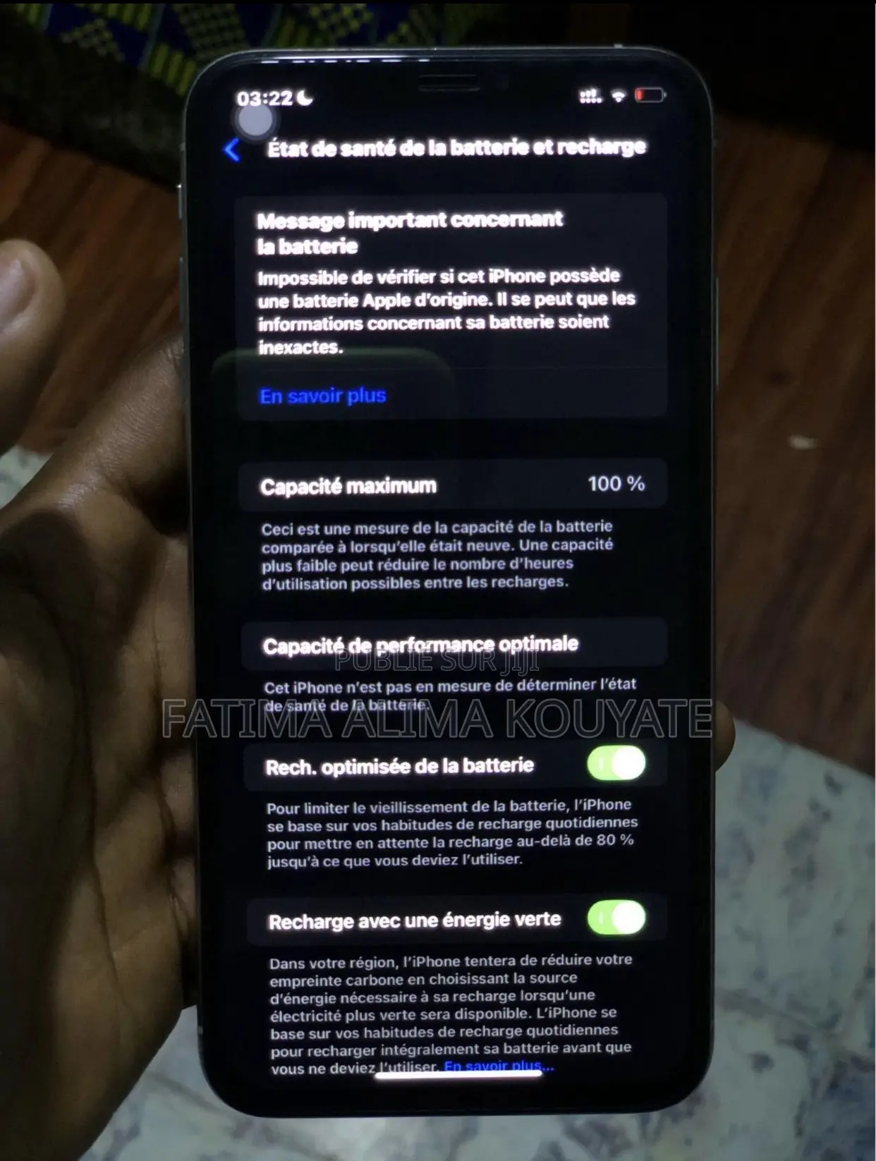 Apple iPhone XS 256 GB Blanc