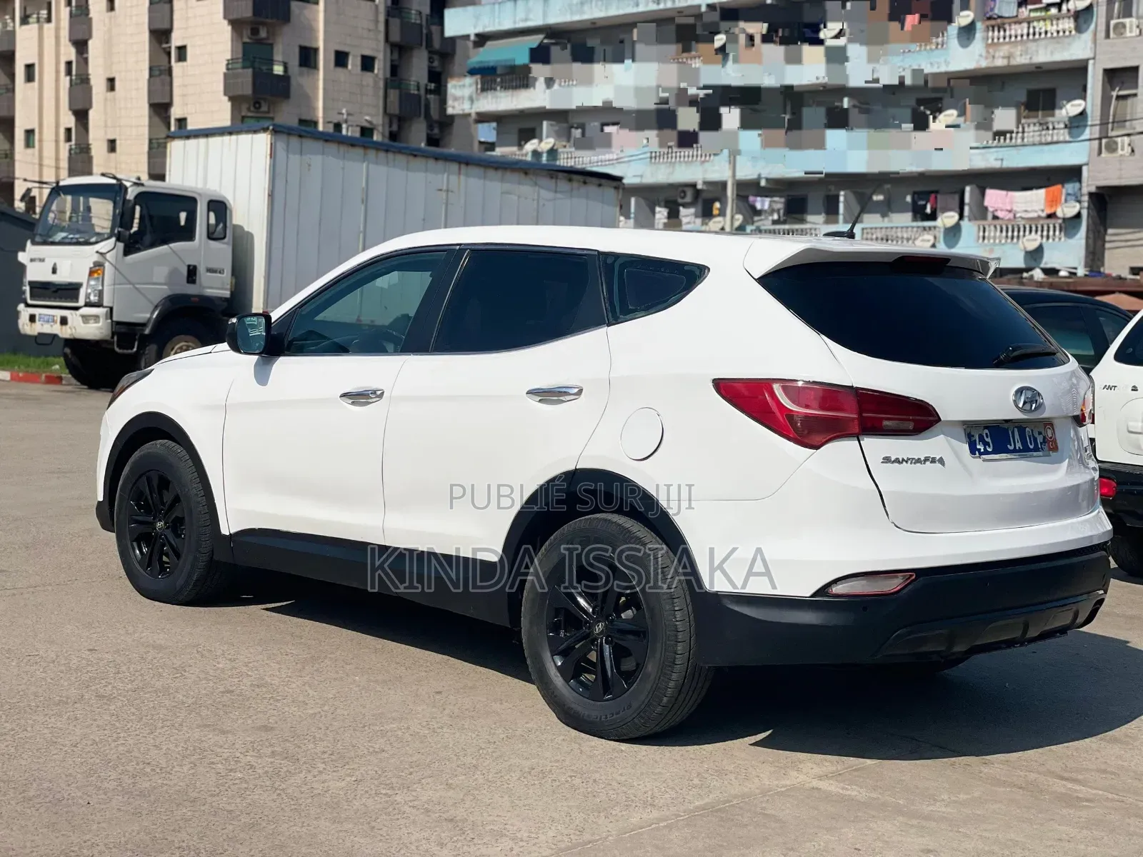 Hyundai Santa Fe Limited AWD 2016 Blanc cassé