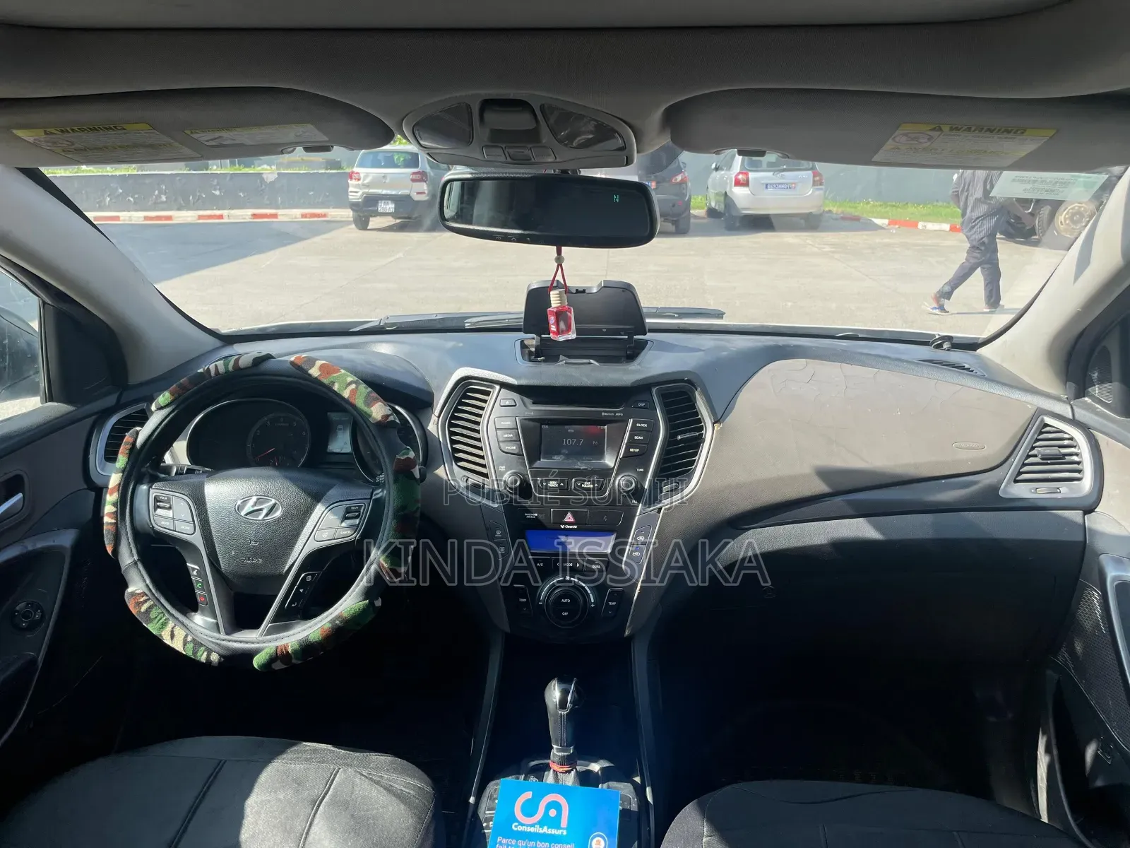 Hyundai Santa Fe Limited AWD 2016 Blanc cassé