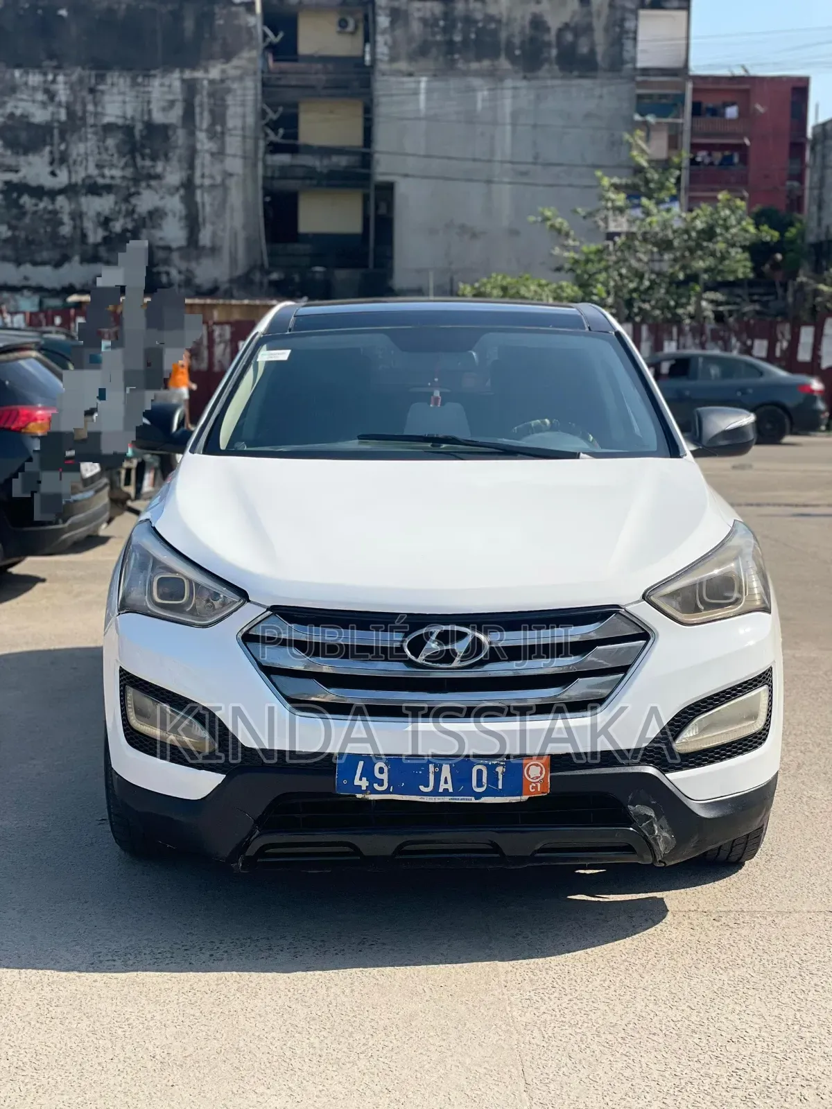 Hyundai Santa Fe Limited AWD 2016 Blanc cassé