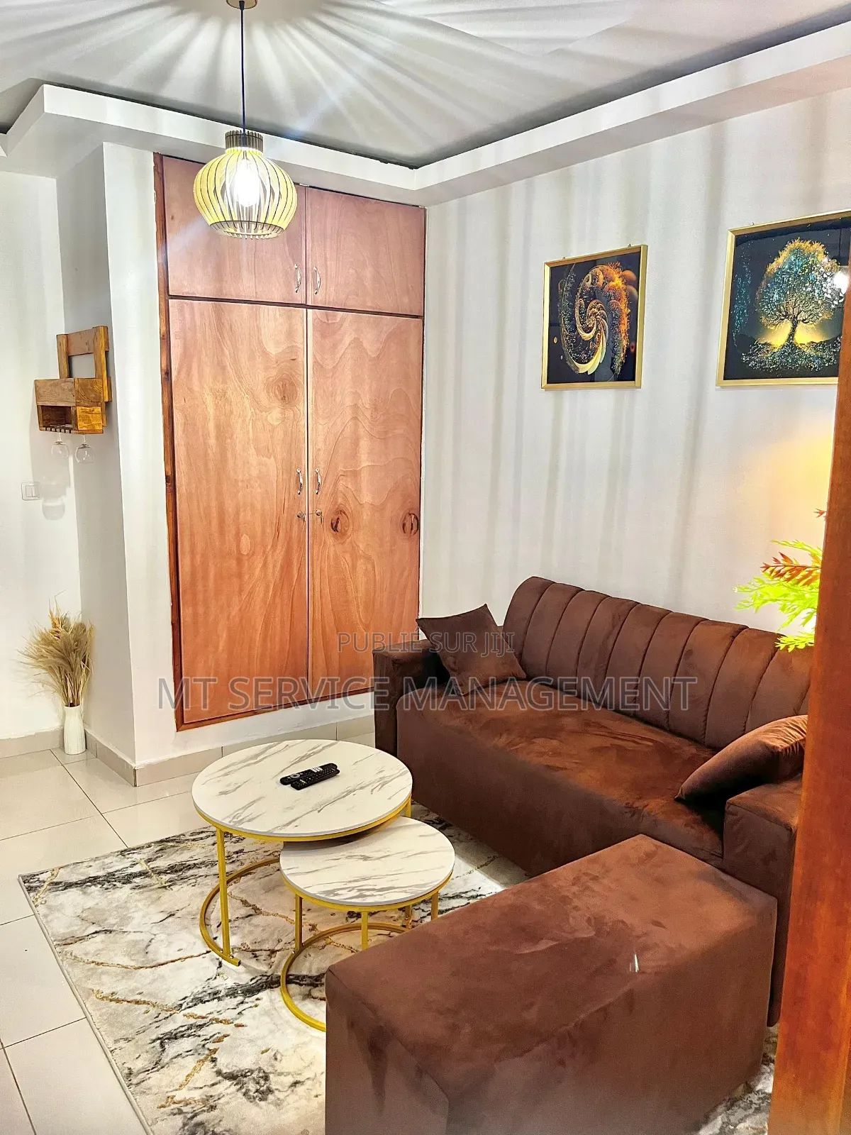 Furnished 1chbre Studio dans Mtlocation, Cocody à Louer