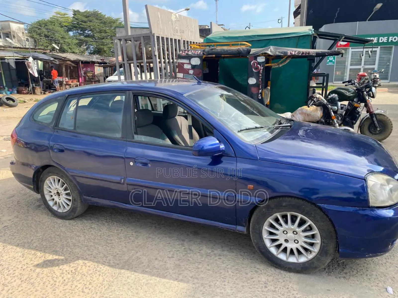 Kia Rio Sedan 2004 Blue