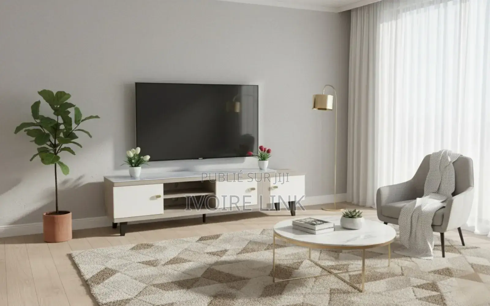 Meuble Tv Extensible. Livraison Gratuite