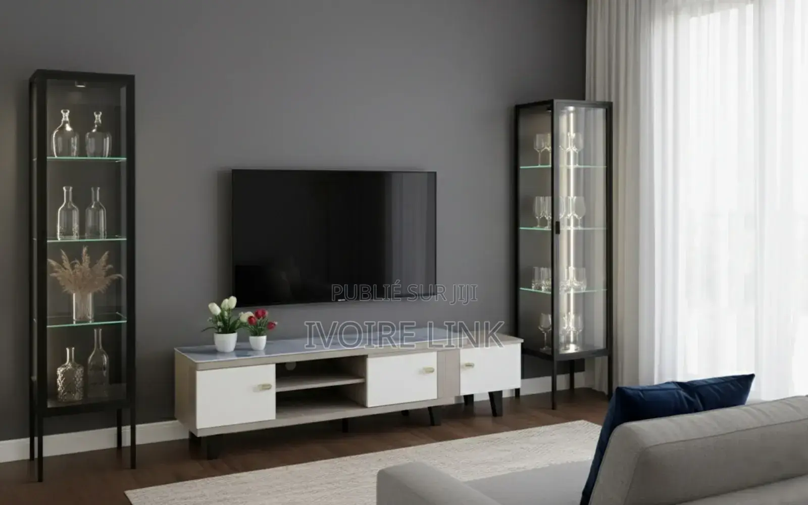 Meuble Tv Extensible. Livraison Gratuite