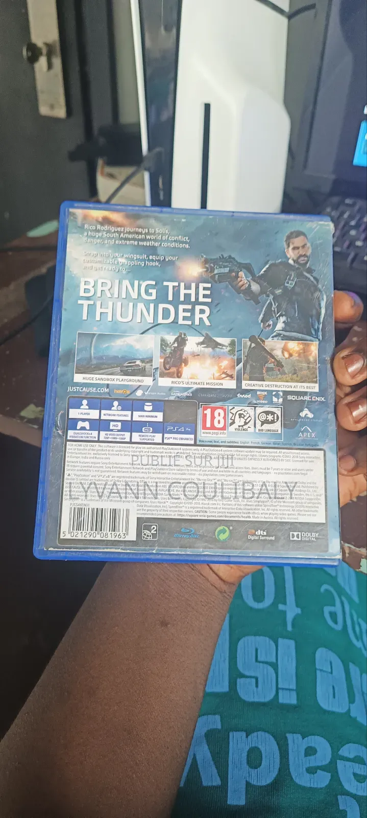 Cd Just Cause 4 Ps4