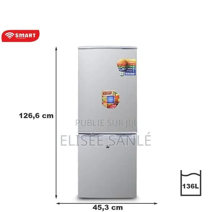 Smart Technology Réfrigérateur Combiné STCB-185h